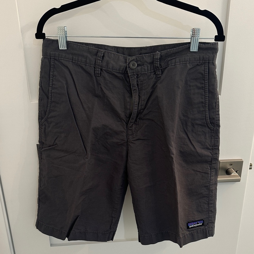 Patagonia Men's Charcoal Cargo Shorts